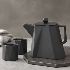 Contemporary Geometric Tea Pot