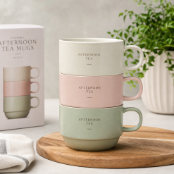 Stackable Afternoon Tea Mugs