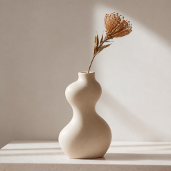 Abstract Silhouette Bud Vase